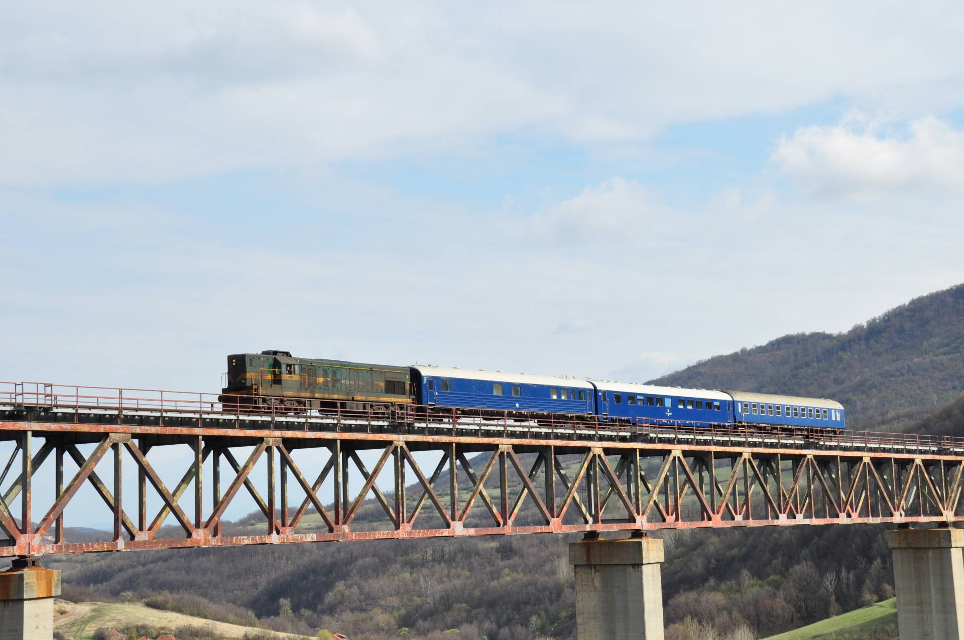 Blauer Express